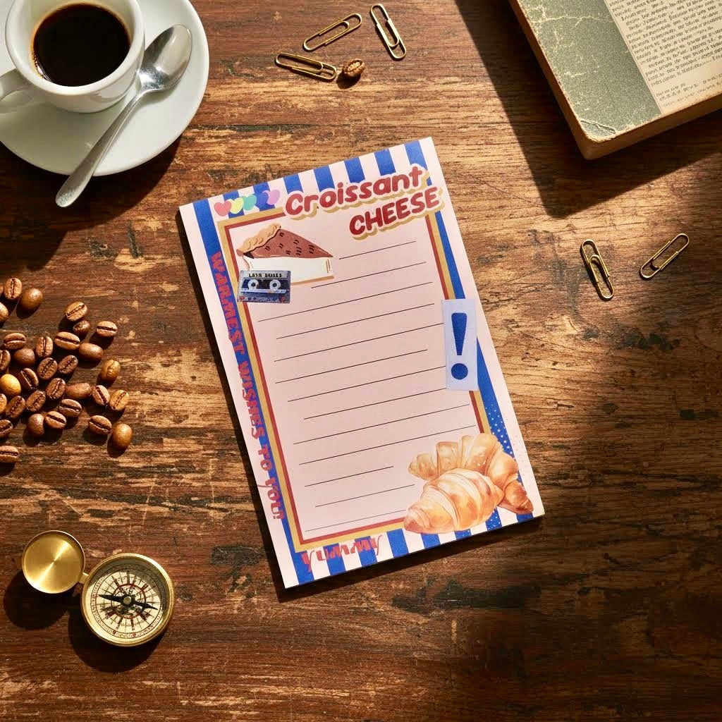 Notepads | American Retro Sweets Series | Large-A5