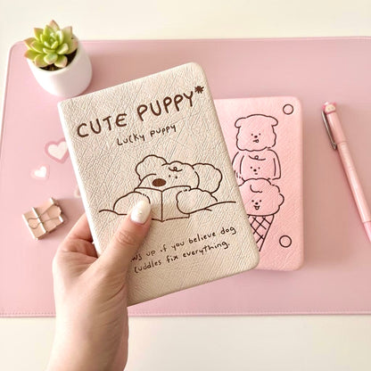 A6 | Premium Textured Cover | Sweet Puppy Series Journal Notebook