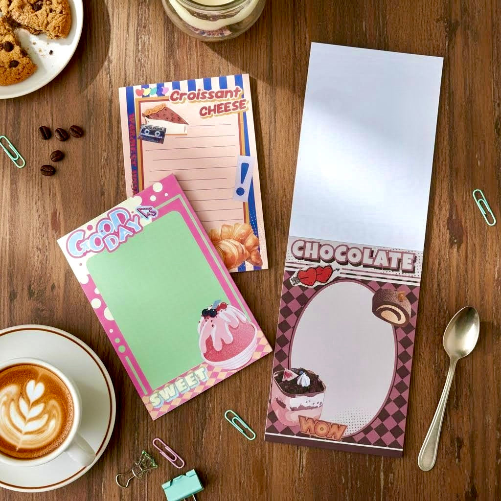Notepads | American Retro Sweets Series | Large-A5
