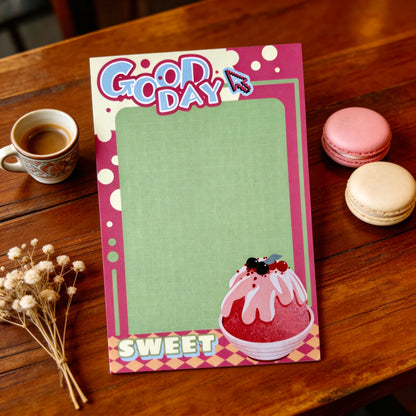 Notepads | American Retro Sweets Series | Large-A5