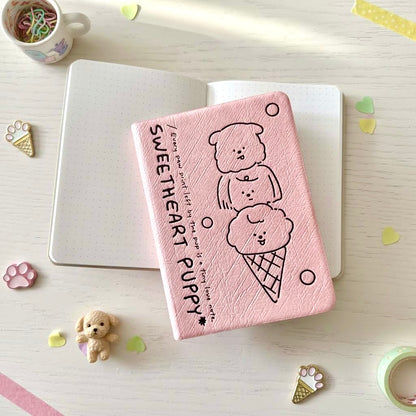 A6 | Premium Textured Cover | Sweet Puppy Series Journal Notebook