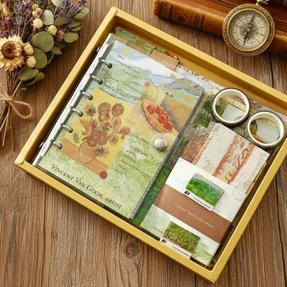 Van Gogh Inspired Art Journaling Gift Set