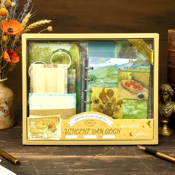 Van Gogh Inspired Art Journaling Gift Set