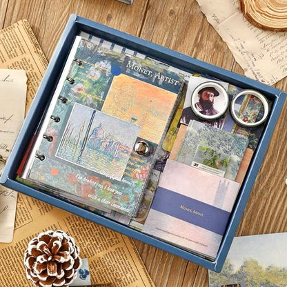 Monet-Inspired Art Journaling Gift Set