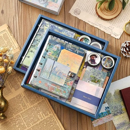 Monet-Inspired Art Journaling Gift Set