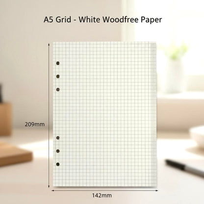 A5/A6 6-Hole Refill Sheets | Essential Planner Inserts