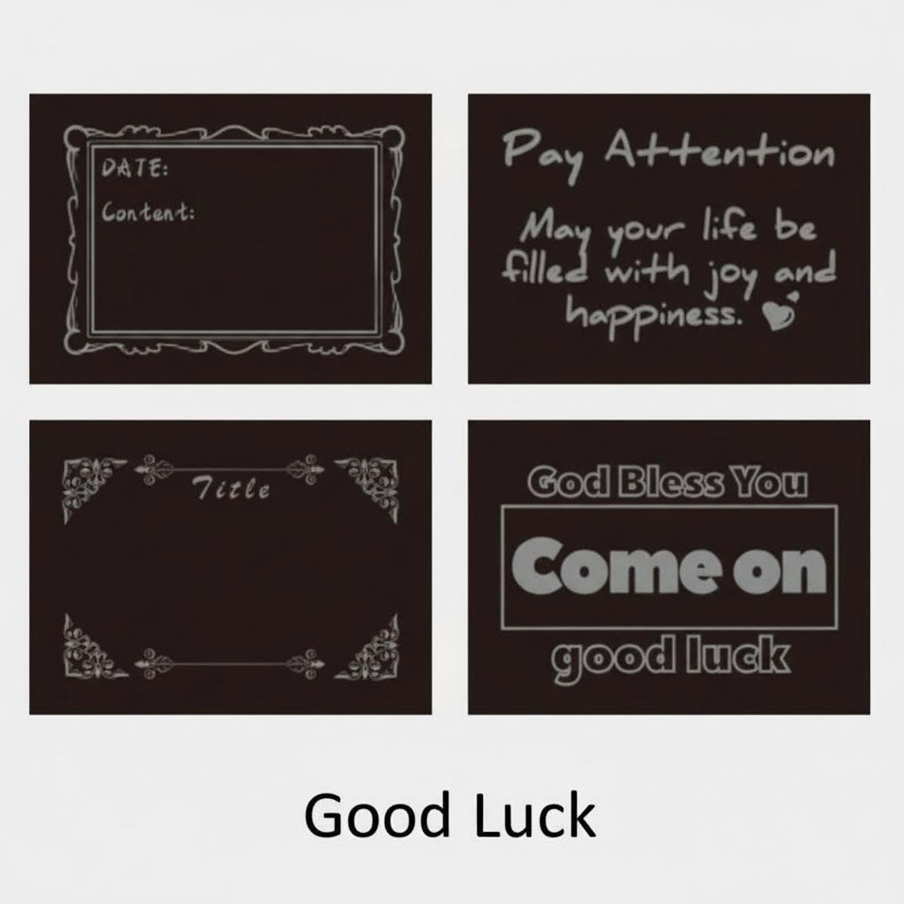 Classic Rectangular Wooden Stamp – Mix & Match Patterns
