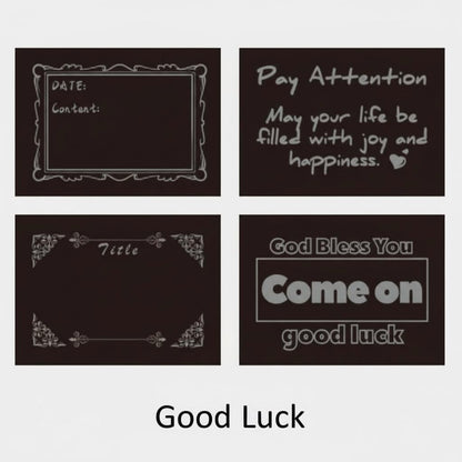 Classic Rectangular Wooden Stamp – Mix & Match Patterns