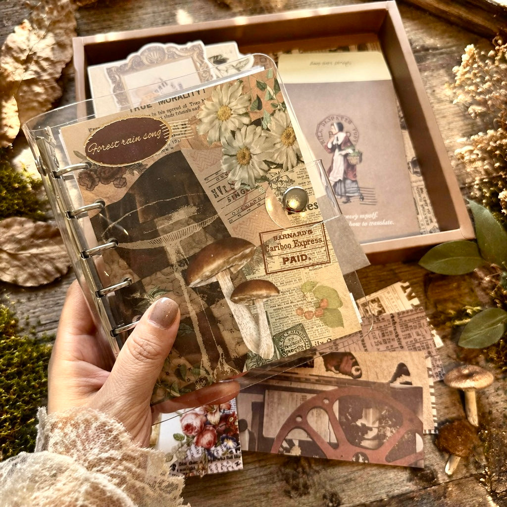 Woodland Forest Rain Song Journal Gift Set