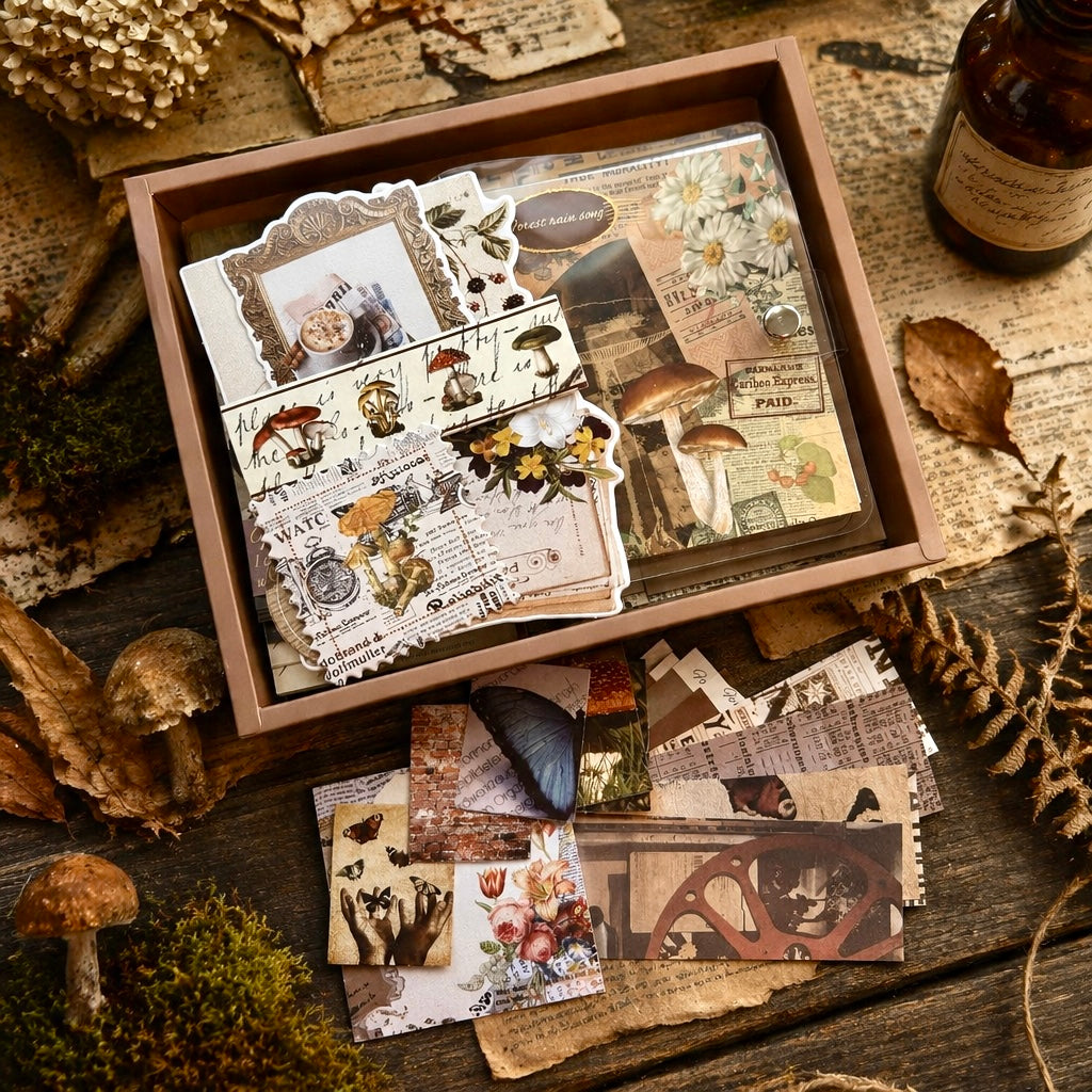 Woodland Forest Rain Song Journal Gift Set