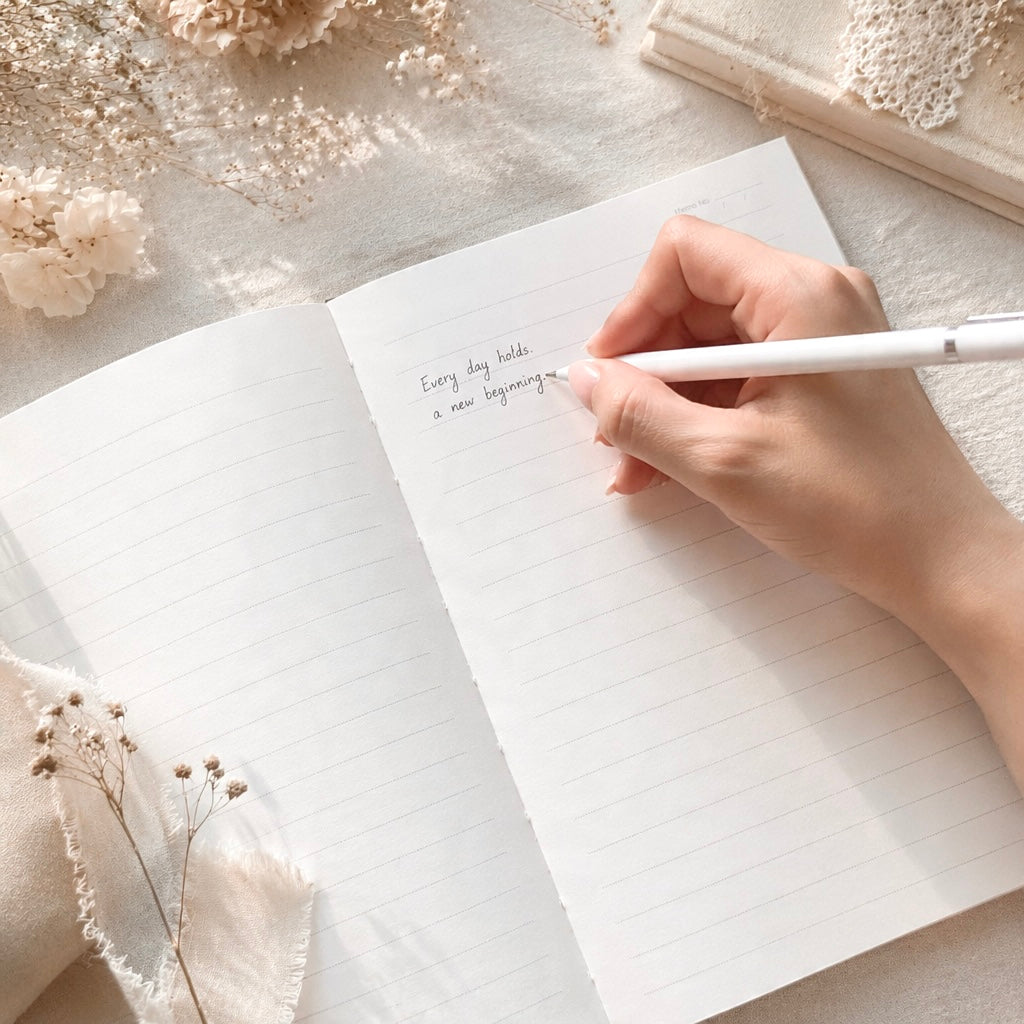 A5 | Faux Leather Hardcover| Ginkgo Leaf Series