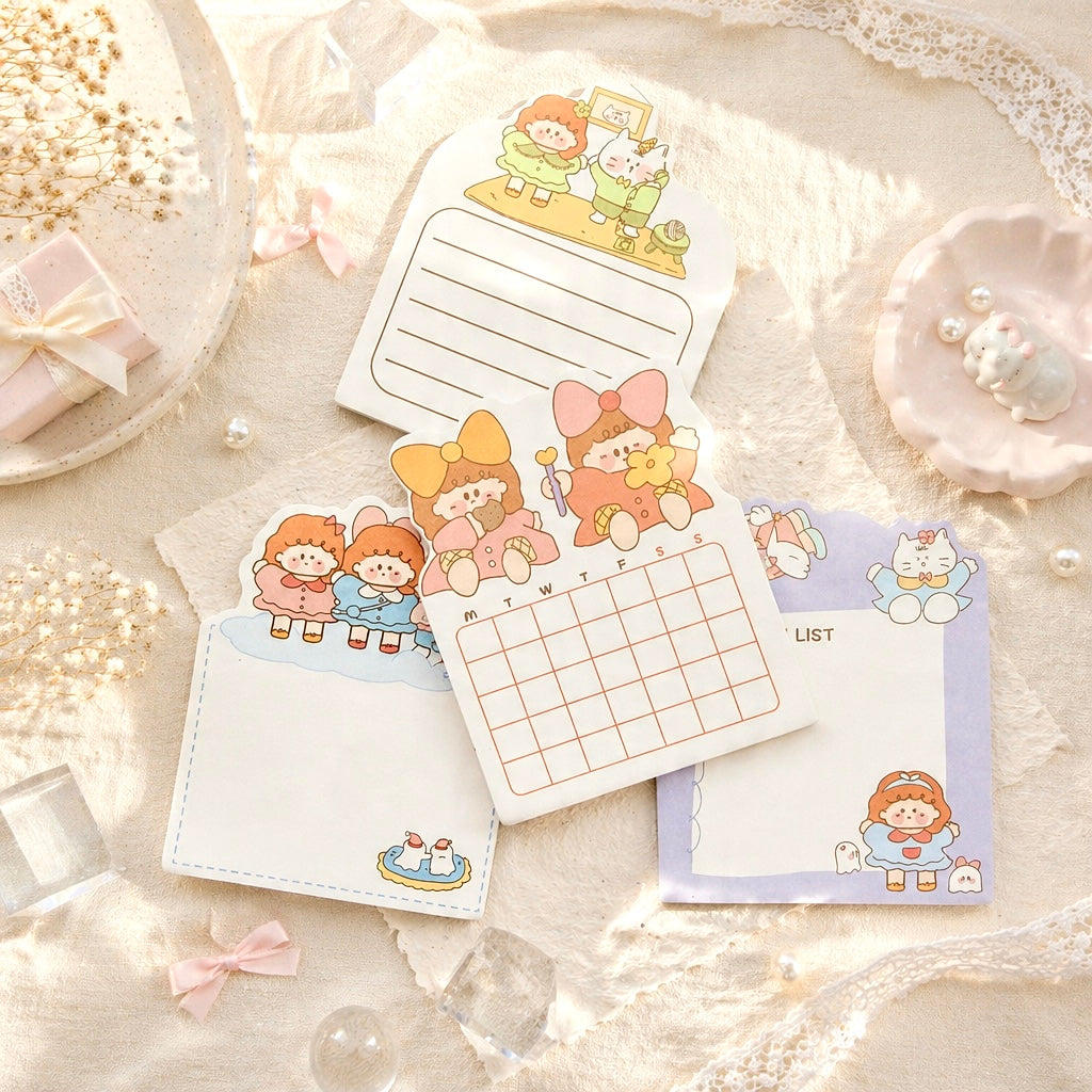 4 Pack - Sweet Millie Korean Style Sticky notes