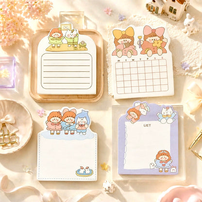 4 Pack - Sweet Millie Korean Style Sticky notes