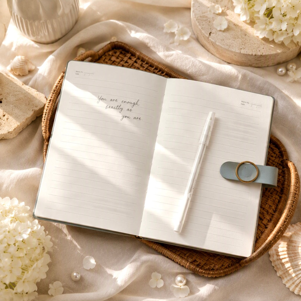 A5 | PU Leather Hardcover | Elegant Colorblock Notebook with Magnetic Closure
