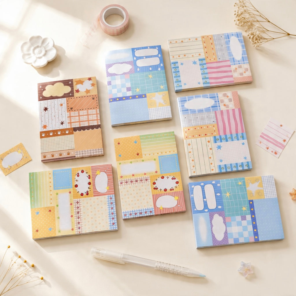Memo Pads | Starlight Patchwork Collection