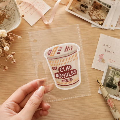 A5/M5 Transparent PP Refillable Card Binder Inserts | Photo Card Inserts
