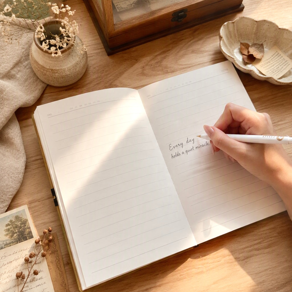 A5 | Faux Linen Hardcover | Bold Attempt Collection with Elastic Band