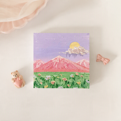 Korean style oil painting art sticky notes