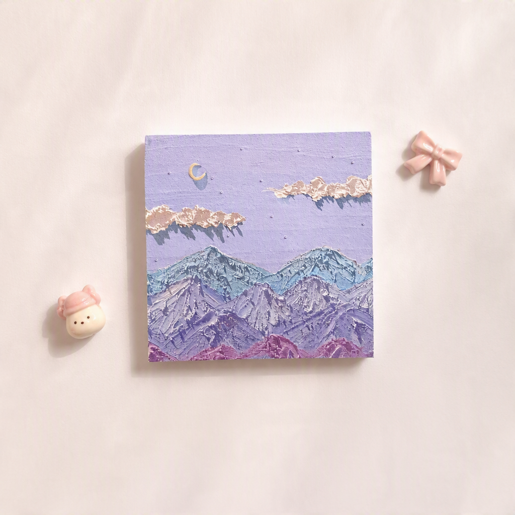 Korean style oil painting art sticky notes