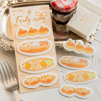 Cream Bakery Sticky Notes Set | Index Tabs