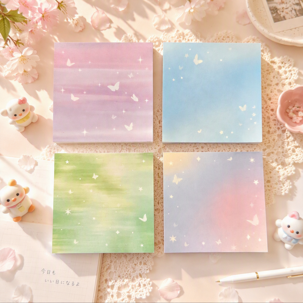 Memo Pads | Butterfly Dream Gradient Series Note Pads