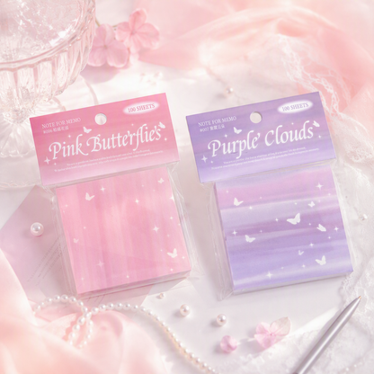 Memo Pads | Butterfly Dream Gradient Series Note Pads