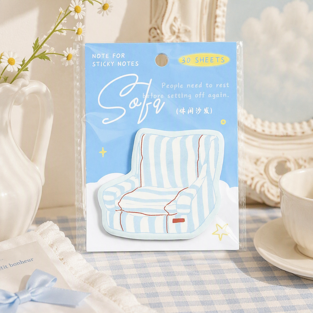 Seine Evening Breeze – French-Inspired Sticky Note