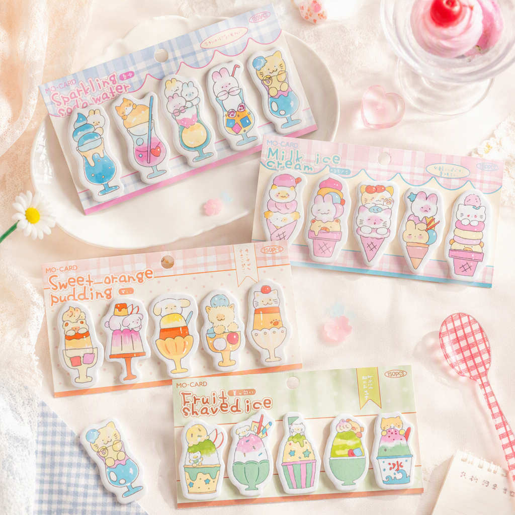 Sweet Tea Shop Sticky Notes Set | Index Tabs
