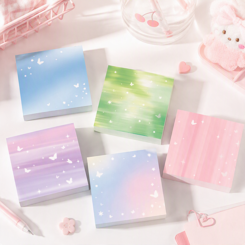 Memo Pads | Butterfly Dream Gradient Series Note Pads