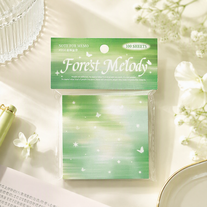 Memo Pads | Butterfly Dream Gradient Series Note Pads