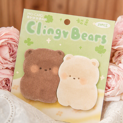 Cute Cuddling Pets Sticky Notes