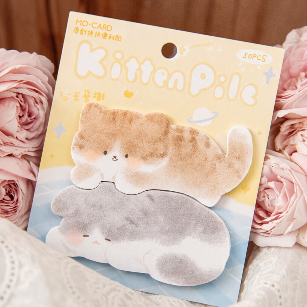 Cute Cuddling Pets Sticky Notes