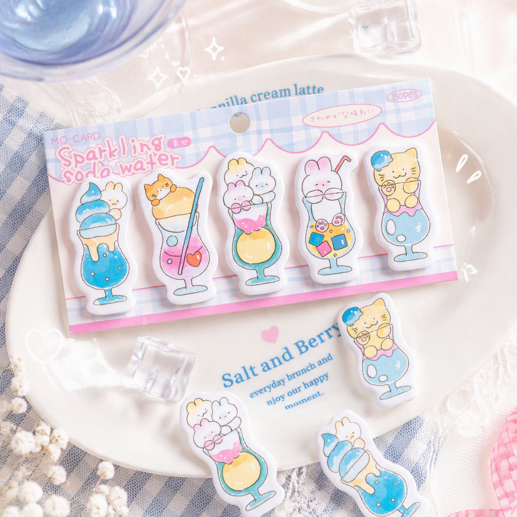 Sweet Tea Shop Sticky Notes Set | Index Tabs