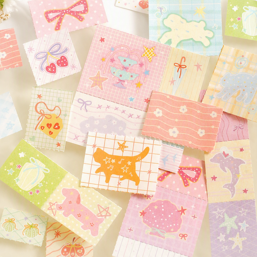 Memo Pads | Dreamy Town Patchwork Collection