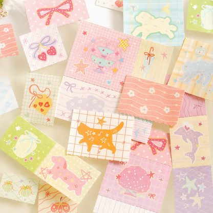 Memo Pads | Dreamy Town Patchwork Collection