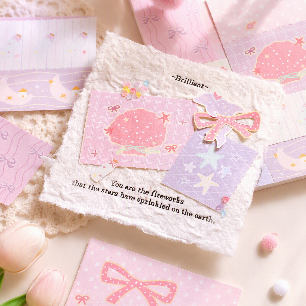 Memo Pads | Dreamy Town Patchwork Collection