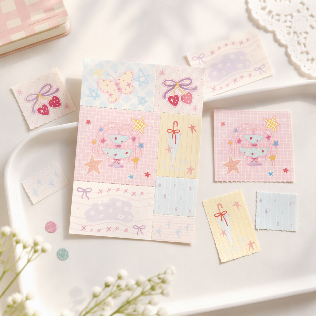 Memo Pads | Dreamy Town Patchwork Collection