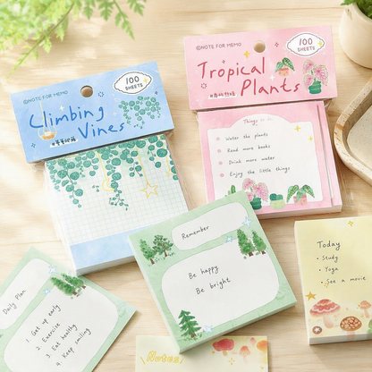 Memo Pads | Botanical Wanderings Collection