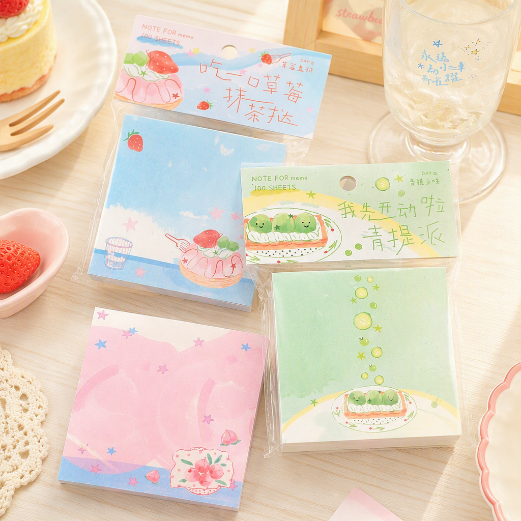Memo Pads | Dessert Time Collection