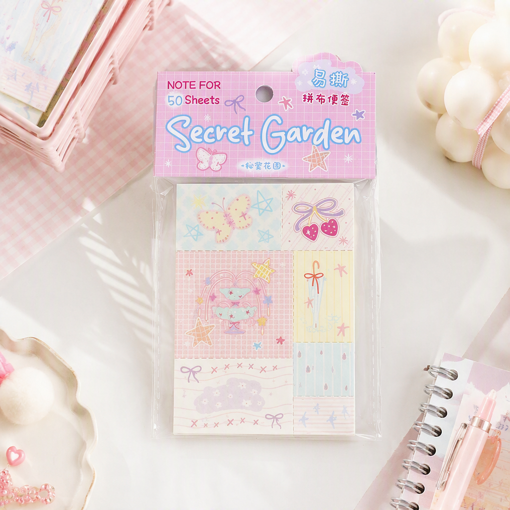 Memo Pads | Dreamy Town Patchwork Collection