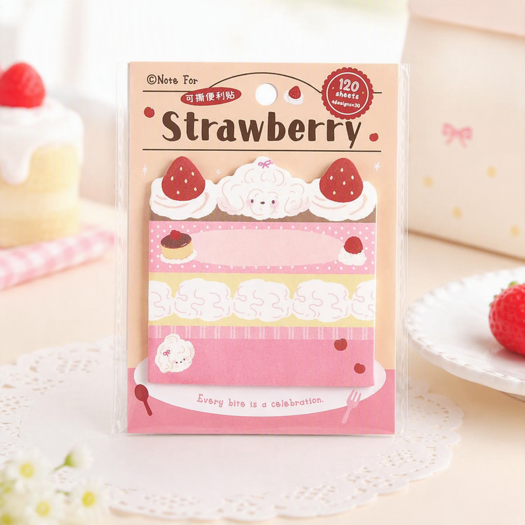 Wish Bakery Cake Slice Sticky Notes
