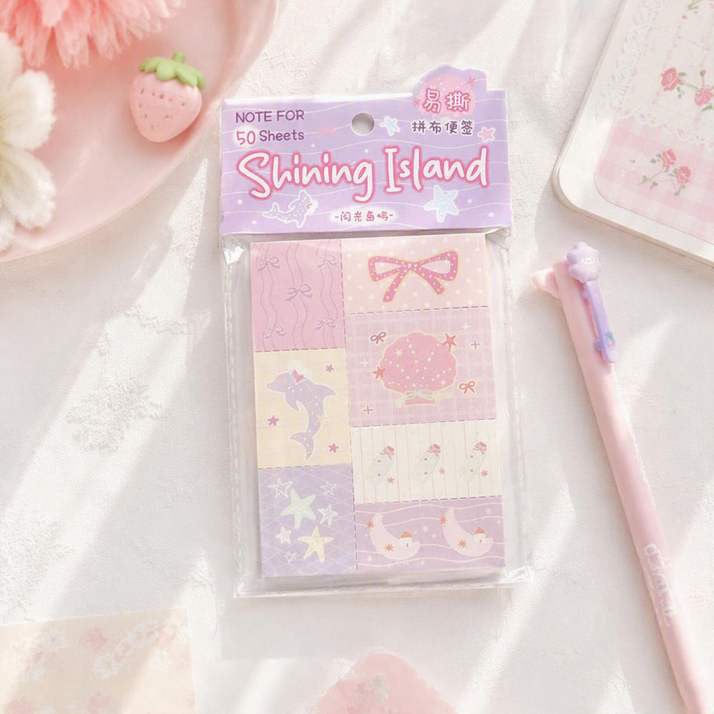 Memo Pads | Dreamy Town Patchwork Collection