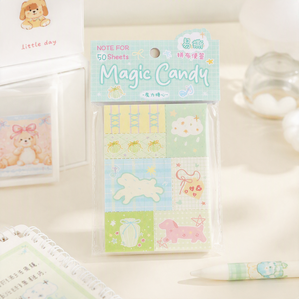 Memo Pads | Dreamy Town Patchwork Collection