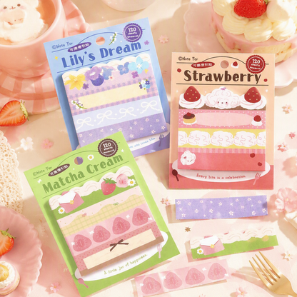 Wish Bakery Cake Slice Sticky Notes