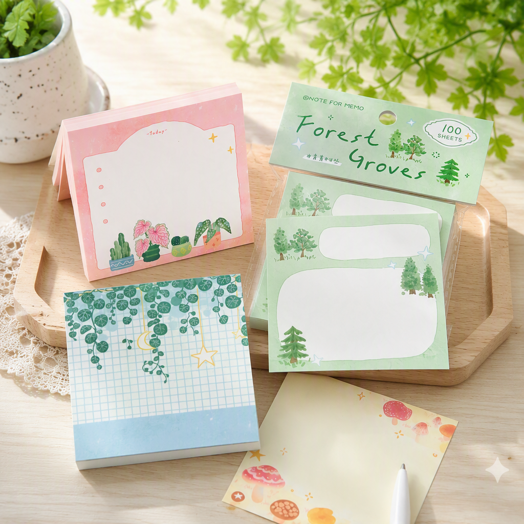 Memo Pads | Botanical Wanderings Collection