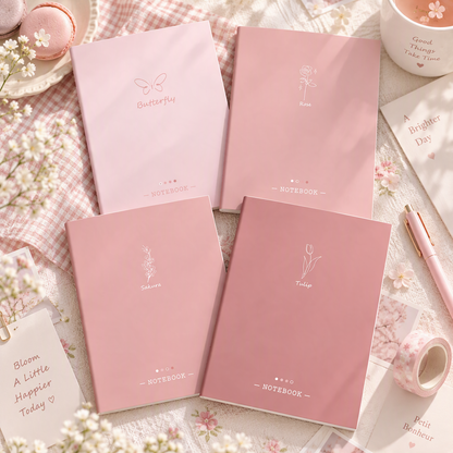 B5 | 4-Pack Notebook Set |  Soft Spectrum Study Book