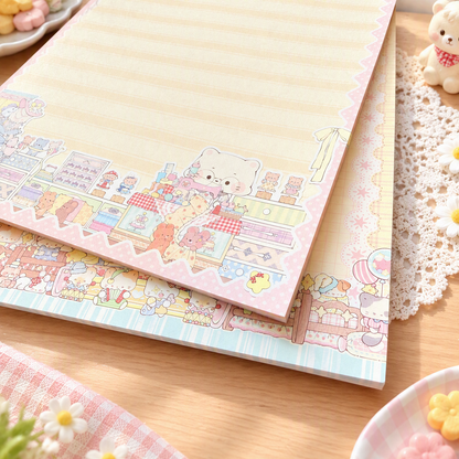 Notepad | Premium 120g Thick Paper | Kawaii Cat Collection | Extra Large-B5