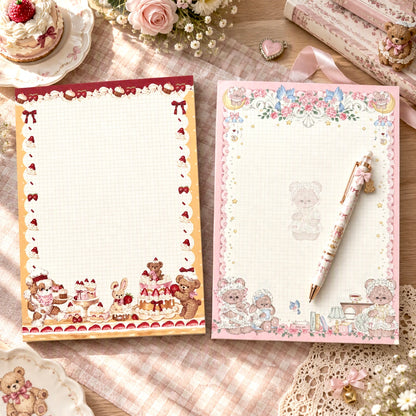 Duo Thick Notepads | Premium 120g Thick Paper | Kawaii Friends Collection | Extra Large-B5
