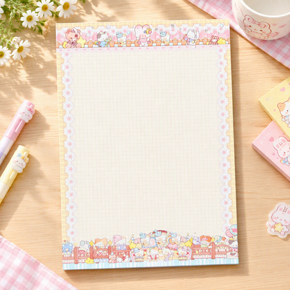 Notepad | Premium 120g Thick Paper | Kawaii Cat Collection | Extra Large-B5