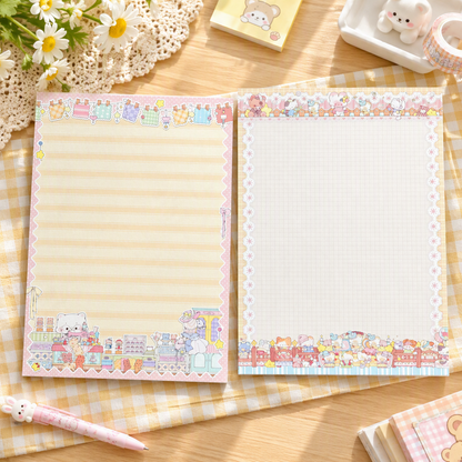Notepad | Premium 120g Thick Paper | Kawaii Cat Collection | Extra Large-B5